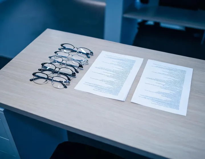 Wholesale glasses frames samples beside comparable quote sheets